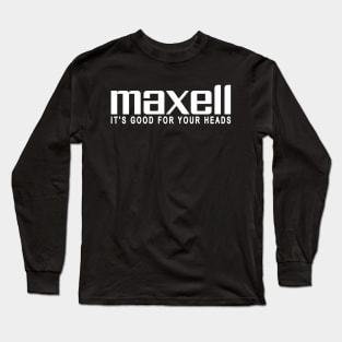 Vintage Maxell Logo Long Sleeve T-Shirt